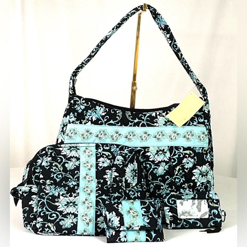 NWT-Lemon Hill-quilted shoulder bag – make up bag, wallet, identity pocket bag